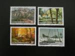 Luxembourg 1982 - Paysages  - Y.T. 997/1000 - Neufs ** Mint MNH