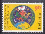 Suisse - Y&T n 1600 - Oblitr / Used - 1999