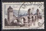 France 1955; Y&T n 1039; 12F, Le pont Valentr  Cahors