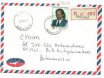 Madagascar Lettre Recommande avec timbre anne 2006