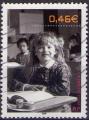 3522 -  "Sur les Bancs de l'Ecole" - oblitr - anne 2002