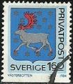 Suecia 1984.- Escudos de Provincias. Y&T 1262. Scott 1794. Michel 1280.