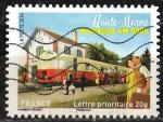 France 2014; Y&T n aa1002; lettre 20g, Train, Micheline XM 5005