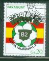 Paraguay 1980 Y&T 1820 oblitr Football