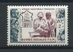 Afrique quatoriale Franaise N227** (MNH) 1950 - uvres sociales de la France 