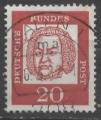 ALLEMAGNE FEDERALE N 225c o Y&T Allemands clbre Johann Sbastian Bach (1685-1