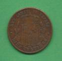 Monnaie Espagne - Alfonso XII - 10 centimos 1879 OM - KM 675