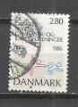 DANEMARK - oblitr/used - 1986 - n 825