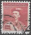 TCHECOSLOVAQUIE - 1932 - Yt n 278 - Ob - Miroslav Tyrs 1k rouge