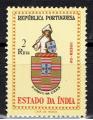 Inde portugaise / 1957 / Blason / YT n 493 **