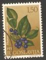 Yugoslavia - Scott 1057    plant / plante