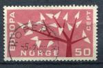 Timbre NORVEGE 1962  Obl N 433   Y&T   Europa 1962