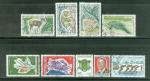 Cote-d'Ivoire Lot de timbres divers  (9) 