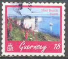 Guernesey 1997 - Scene: Shell beach, Herm, auto-collant, obl.- YT 748 / SG 737 