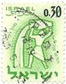 Israel 1962.- Zodiaco Sobrecargado. Y&T 213. Scott 217. Michel 251.