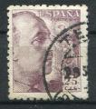 Timbre ESPAGNE 1949 - 50  Obl  N 789  Y&T   Personnages 