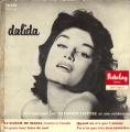 EP 45 RPM (7")  Dalida / Jacques Brel  "  Le ranch de Maria  "
