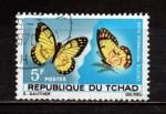 Tchad n 137 obl, papillon, TB