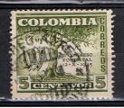 Colombie / 1949 / YT n 435 , oblitr