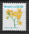 BRESIL - 1990 - Yt n 1963 - N** - Fleur : cassia macranthera