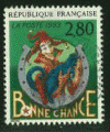 France 1993 - YT 2843 - oblitr - le plaisir d'crire (bonne chance de Mezo)