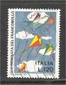 Italy - Scott 1282  stamp day / jour du timbre