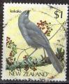 Nouvelle-Zlande 1985; Y&T n 895. 1$, oiseau, Glaucope cendr