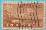 Cuba 1948.- Avin y paisaje. Y&T 38. Scott C40. Michel 220.