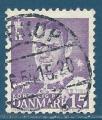 Danemark N315 Frdric IX 15o violet oblitr