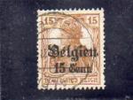 Belgique oblitr n 15 Timbre d'Allemagne de 1905/11 BE16403