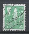 NORVEGE - 1972/73 - Yt n 589 - Ob - Epi de seigle et morue 75o vert
