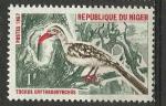Niger 1967; Y&T n 190 **; 1F, oiseau, Coala  bec rouge