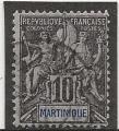 MARTINIQUE ANNEE 1892  Y.T N°35 OBLI cote 2.25€ Y.T 2022