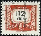 Hungra 1958-69.- Cifra. Y&T 220(B). Scott J250. Michel P226YI.