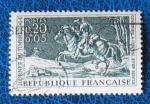 FR 1964 - Nr 1406 - Journe du Timbre - Courrier  Cheval (obl)
