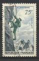 France 1956; Y&T n 1075; 75F sport, alpinisme