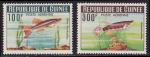 Srie de 2 TP PA neufs ** n 38/39(Yvert) Guine 1964 - Poissons