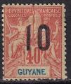 guyane franaise - n 71  neuf sans gomme - 1912