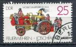 Timbre  ALLEMAGNE RDA  1987  Obl   N 2723   Y&T  Pompiers