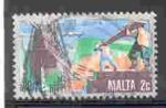 Malte 1981 Y&T 1626 oblitéré Transport maritime