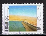 Liban / 1971 / Tourisme-barrage / YT PA n 531, oblitr 
