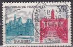 FRANCE N 1176 de 1958 oblitr d'poque (22/10/58) (mis le 11/10/58)
