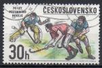 TCHECOSLOVAQUIE N° 2266 o Y&T 1978 70e Anniversaire du Hockey sur gazon en Tchéc