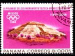 AM26  - 1967 - Yvert n 438 -J.O. Mexico : Pyramide du soleil de Teotihuacan