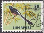 SINGAPOUR N° 61 de 1962 oblitéré