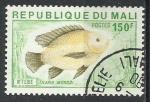Mali 1976; Y&T n 261; 150F, faune, poisson