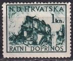 croatie - bienfaisance n 3  neuf* - 1943/44