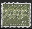Allemagne- 1960 - YT n°  206  oblitéré