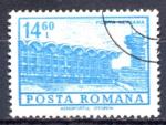 Timbre ROUMANIE  PA  1973  Obl  N 236  Y&T  Edifices Batiments