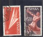 Espagne N Yvert Expres 34/35 - Edifil 1765/66 (oblitr)